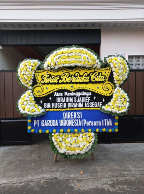 Papan Bunga Duka di Sendangsari