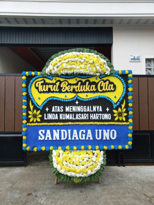 Papan Bunga Duka di Sendangsari